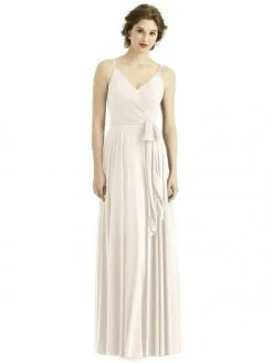 After Six 1511 Draped Chiffon Bridesmaid Dress
