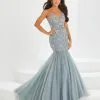 Christina Wu Prom Tiffany Designs 16025 Delicate Floral Mermaid Dress -Outlet Prom Dresses Store 16025 Tiffany Designs Prom Dress S23 529x705