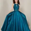 Tiffany Designs 16364 Keyhole Prom Gown With Pockets -Outlet Prom Dresses Store 16364 Tiffany Designs Prom Dress S19 470x705