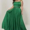 Tiffany Designs 16383 Plus Size Flowing Prom Dress -Outlet Prom Dresses Store 16383 Tiffany Designs Plus Size Prom Dress S19 470x705