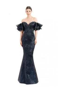 Alexander By Daymor 1652 Beautiful Off Shoulder Gown