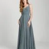 Allure Bridals Allure 1657 Crossover Ruched Bridesmaid Dress -Outlet Prom Dresses Store 1657 Allure Bridesmaid Dress S20 529x705