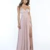 Allure Bridals Allure 1680 Ruched Slit Bridesmaid Dress