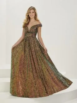 Christina Wu Prom Christina Wu 16939 Off Shoulder Sequin Gown