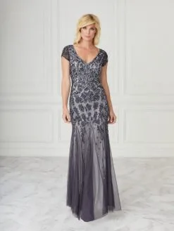 Christina Wu Elegance 17012 Beautifully Beaded Mothers Gown