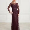 Christina Wu Elegance 17033 Sheer Long Sleeve MOB Gown 1 Christina Wu Elegance 17033 Sheer Long Sleeve MOB Gown -Outlet Prom Dresses Store 17033 Christina Wu Elegance Mothers Gown S21 529x705