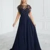 Christina Wu Elegance 17093 Illusion Top MOB Gown 1 Christina Wu Elegance 17093 Illusion Top MOB Gown -Outlet Prom Dresses Store 17093 Christina Wu Elegance Gown F22 529x705