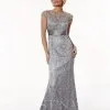 Christina Wu Elegance 20176 Sequin Lace Mothers Gown