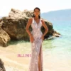 Blush By Alexia Blush 20504 Beaded Shimmer Prom Dress