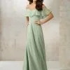 Morilee Madeline Gardner Morilee 21509 Off Shoulder Ruffle Bridesmaid Dress