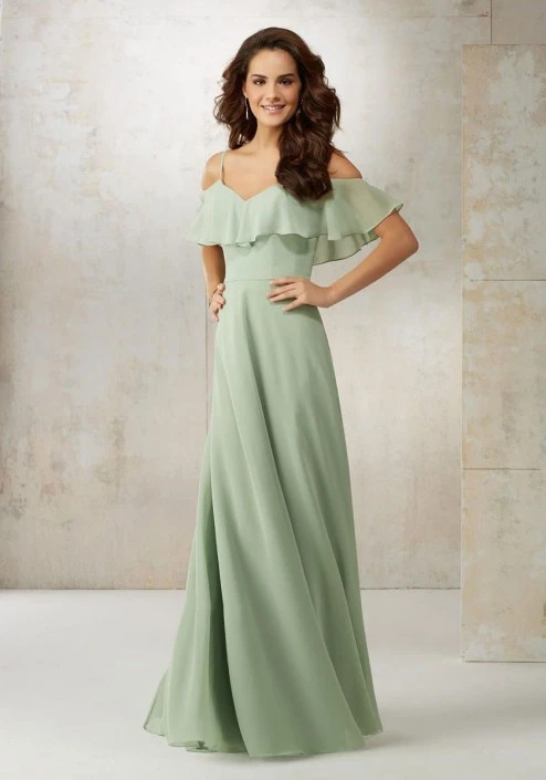 Morilee Madeline Gardner Morilee 21509 Off Shoulder Ruffle Bridesmaid Dress 3 Morilee Madeline Gardner Morilee 21509 Off Shoulder Ruffle Bridesmaid Dress