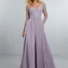 Morilee Madeline Gardner Morilee 21561 Sheer Long Sleeve Bridesmaid Gown 1 Morilee Madeline Gardner Morilee 21561 Sheer Long Sleeve Bridesmaid Gown -Outlet Prom Dresses Store 21561 Morilee Bridesmaid Dress S18 492x705