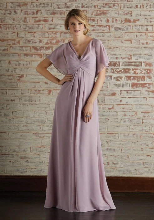 Morilee Madeline Gardner Morilee 21594 Draped Sleeve Bridesmaid Dress 3 Morilee Madeline Gardner Morilee 21594 Draped Sleeve Bridesmaid Dress