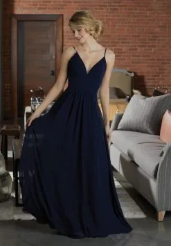 Morilee Madeline Gardner Morilee 21597 Deep V Neck Bridesmaid Dress