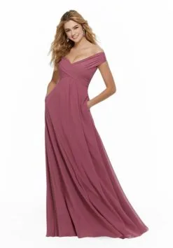 Morilee Madeline Gardner Morilee 21646 Ruched Empire Bridesmaid Dress