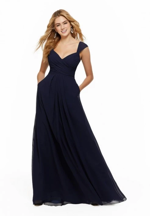 Morilee Madeline Gardner Morilee 21647 Watteau Back Bridesmaid Dress 3 Morilee Madeline Gardner Morilee 21647 Watteau Back Bridesmaid Dress