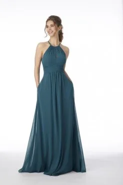 Morilee Madeline Gardner Morilee 21695 High Neck Bridesmaid Dress