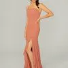 Morilee Madeline Gardner Morilee 21752 Ruffled Slit Bridesmaid Dress
