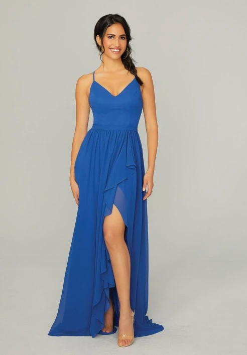 Morilee Madeline Gardner Morilee 21764 Strappy Back Ruffle Bridesmaid Dress 3 Morilee Madeline Gardner Morilee 21764 Strappy Back Ruffle Bridesmaid Dress