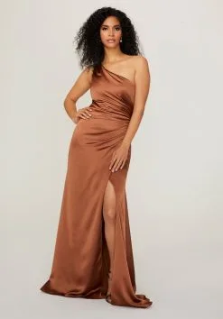 Morilee Madeline Gardner Morilee 21795 Chic One Shoulder Bridesmaid Dress