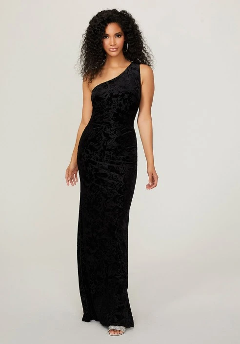 Morilee Madeline Gardner Morilee 21798 Sophisticated Floral Velvet Bridesmaid Dress 3 Morilee Madeline Gardner Morilee 21798 Sophisticated Floral Velvet Bridesmaid Dress