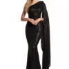 Johnathan Kayne 2190 One Shoulder Sequin Gown With Drape -Outlet Prom Dresses Store 2190 Johnathan Kayne Gown S22 470x705