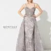 Ivonne D For Mon Cheri Ivonne D 219D71 Embroidered Lace Mothers Gown