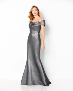 Cameron Blake By Mon Cheri Cameron Blake 220647 Elegant Off Shoulder Mothers Gown