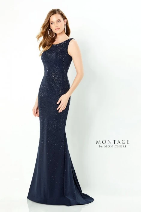 Montage By Mon Cheri Montage 220950 Sleeveless Stone Accent Mothers Gown 3 Montage By Mon Cheri Montage 220950 Sleeveless Stone Accent Mothers Gown