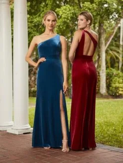 Christina Wu Celebration 22097 Dramatic One Shoulder Gown