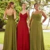Christina Wu Celebration 22100 Classic V Neck Gown -Outlet Prom Dresses Store 22100 Christina Wu Celebration Bridesmaid Gown S22 530x705