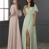 Christina Wu Celebration 22122 Wrap Flutter Sleeve Gown 2 Christina Wu Celebration 22122 Wrap Flutter Sleeve Gown -Outlet Prom Dresses Store 22122 Christina Wu Celebration Bridesmaid Dress F22 529x705
