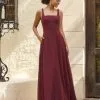 Christina Wu Celebration 22145 Square Neck Gown With Pockets 1 Christina Wu Celebration 22145 Square Neck Gown With Pockets -Outlet Prom Dresses Store 22145 Christina Wu Celebration Bridesmaid Dress S23 529x705