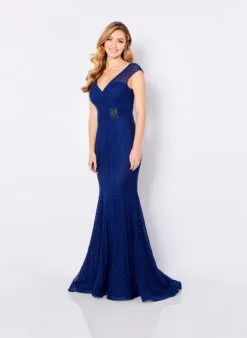 Cameron Blake By Mon Cheri Cameron Blake 221696 Stretch Lace Gown