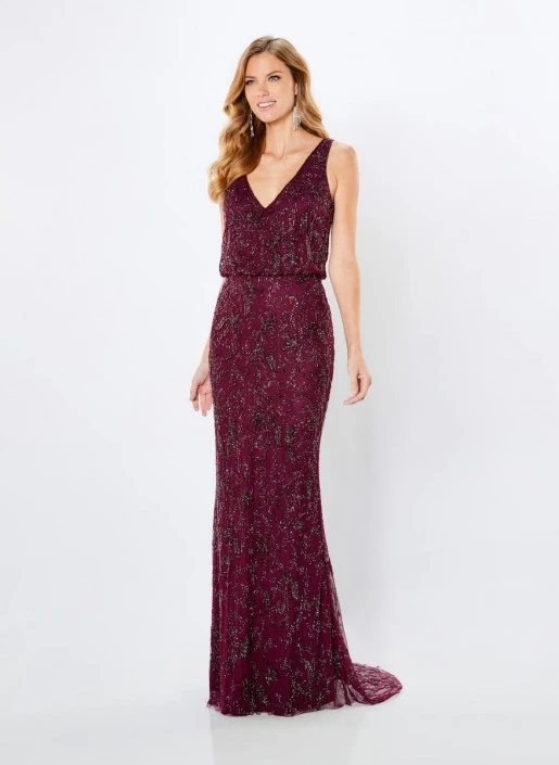 Montage By Mon Cheri Montage 221966 Draped Mothers Gown 3 Montage By Mon Cheri Montage 221966 Draped Mothers Gown