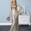 Christina Wu Celebration Christina Wu 22752 One Shoulder Sequin Bridesmaid Gown -Outlet Prom Dresses Store 22752 Christina Wu Celebration Bridesmaid Dress S17 529x705