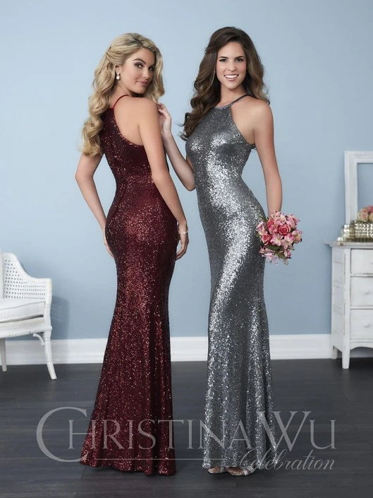 Christina Wu Celebration 22756 Sequin Bridesmaid Gown 3 Christina Wu Celebration 22756 Sequin Bridesmaid Gown