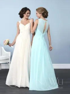 Christina Wu Celebration 22766 Illusion Bridesmaid Dress