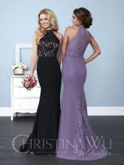 Christina Wu Celebration 22775 Lace Bridesmaid Dress