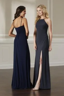 Christina Wu Celebration 22890 High Slit Bridesmaid Dress