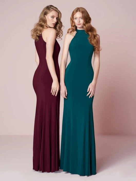 Christina Wu Celebration 22935 High Neck Jersey Bridesmaid Dress 3 Christina Wu Celebration 22935 High Neck Jersey Bridesmaid Dress