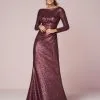 Christina Wu Celebration 22941 Long Sleeve Sequin Bridesmaid Dress
