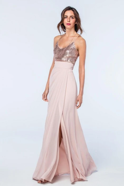Watters 2508 Natasha Separate Chiffon Bridesmaid Skirt 3 Watters 2508 Natasha Separate Chiffon Bridesmaid Skirt