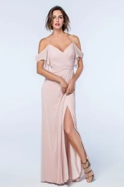 Watters 2511 Aldridge Off The Shoulder Bridesmaid Dress