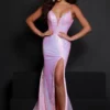 Johnathan Kayne 2660 Pink Sequin Stretch Gown