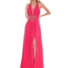 Colors Dress 2710 Halter Gown With Back Drape 2 Colors Dress 2710 Halter Gown With Back Drape -Outlet Prom Dresses Store 2710 Colors Dress Prom Dress S22 529x705
