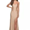 La Femme MOB La Femme 28206 High Slit Fitted Gown