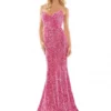 Colors Dress 2959 Sequin Fit And Flare Prom Gown