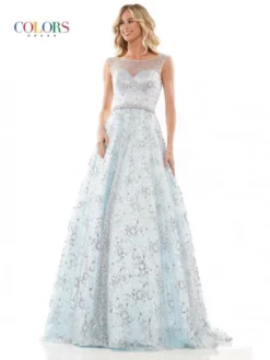 Colors Dress 2980 Sparkling Glitter Prom Gown