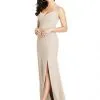 Dessy Collection 3013 Flattering Crepe Bridesmaid Dress